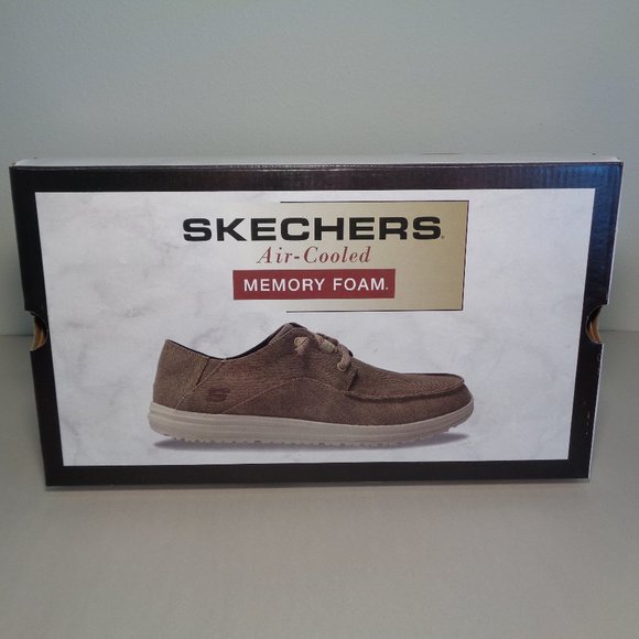 Skechers Size 8 M MELSON VOLGO Brown Sneakers Loafers New Men\'s Shoes main image 7